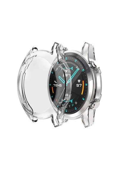 Microsonic Huawei Watch Gt2 46mm Kılıf 360 Full Round Soft Silicone