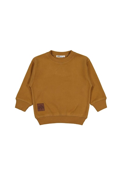 Civil Boys Karyoka Dikişli 2-5 Yaş Sweatshirt - Kahve