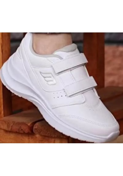 M.P Mp 252-1307 Beyaz Unisex Cırtlı Spor Ayakkabı Beyaz