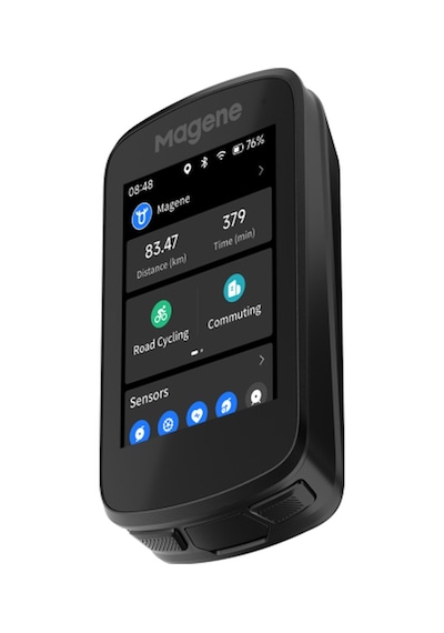 Magene C606 Gps Bisiklet Bilgisayarı Renkli Ekran Siyah