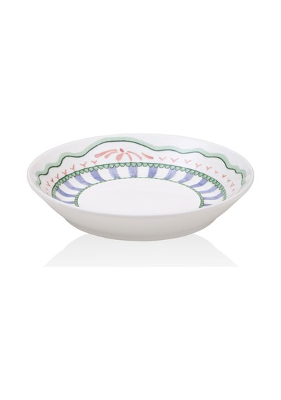 The Mia Spring Yemek Tabağı 6lı Set 20 Cm Renkli