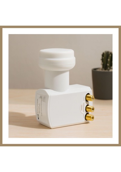 Bezos Uydu Lnb Quad 4 Çıkış 0.1db 4k Ultra Hd Universal 22