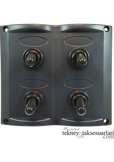 4'Lü Izoleli Switch Panel Sigortalı
