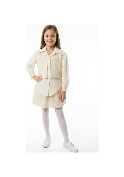 Xo Kids Kız Çocuk Alt Üst Takım 5-9 Yaş 36136 Bej