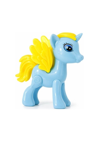 Sevimli Unicorn Oyuncak Figür Çocuklar İçin Hayal Gücünü Geliştiren Mini At Oyuncağı