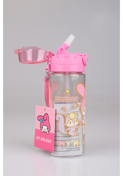Dekomus İle Yeni Sezon Lisanslı My Melody 500 Ml Matara "ıslak Mendil Hediyeli" Beyaz