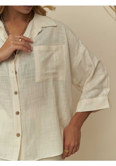 Mai Collection Mai Studios Co. Bohemai Salerno Coconut Düğme Bej Takım Bej Mai Collection Mai Studios Co. Bohemai Salerno Coconut Düğme Bej Takım Bej