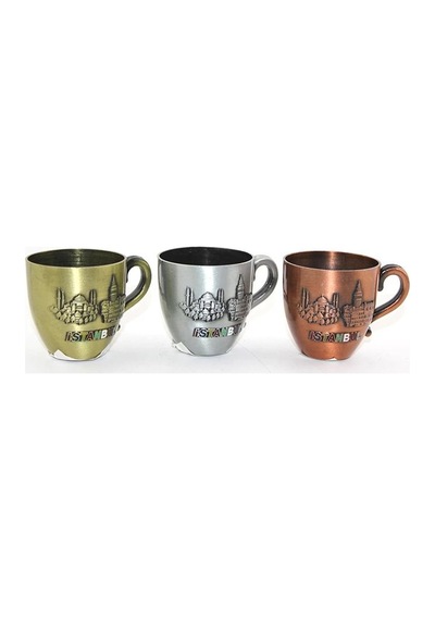 Tedar Metal İstanbul Yöresel Bardak Alk3344 Najmaddin Standart