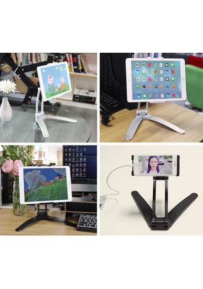 360 Dönebilen Mutfak Ve Sabit Oda Tablet - Telefon Standı