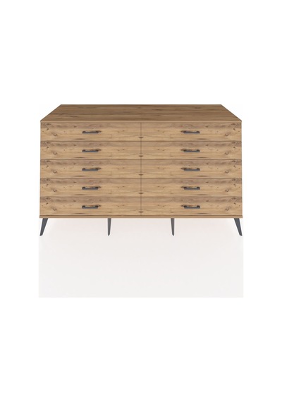 Kronos Konsol 10 Çekmeceli 176x59x99 Çam-çam Çam-çam