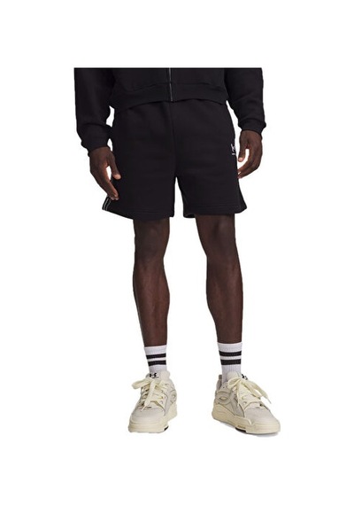 Under Armour Ua Icon Flc Taped Short Erkek Günlük Şort 6013458-008 Siyah