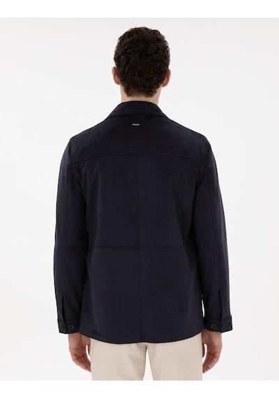 Pierre Cardin Erkek Lacivert Deri Mont-kaban 50312345-200 Lacivert