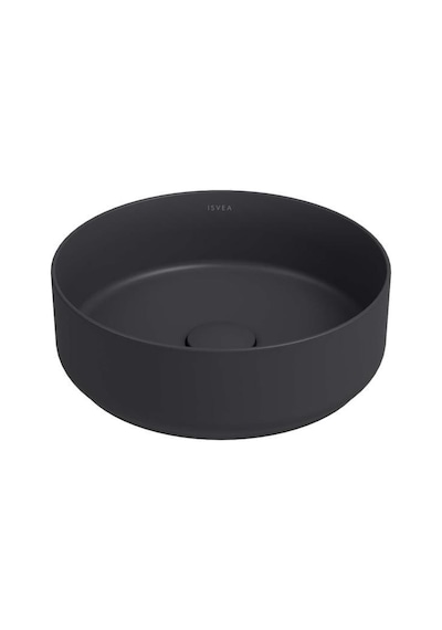 Isvea Infinity Tezgah Üzeri Lavabo 36CM Antrasit