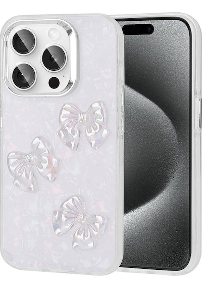 Apple Uyumlu iPhone 15 Pro Max Kılıf Kabartma Figürlü Parlak Eralli Silikon
