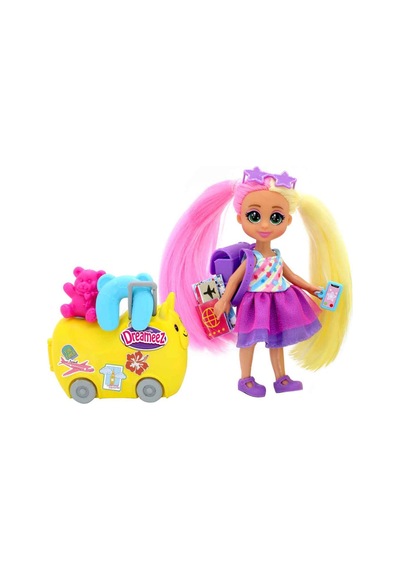 Mini Bebek Ve Aksesuarlı Seyahat Seti 12 Cm Bavullu Koleksiyonluk Figür