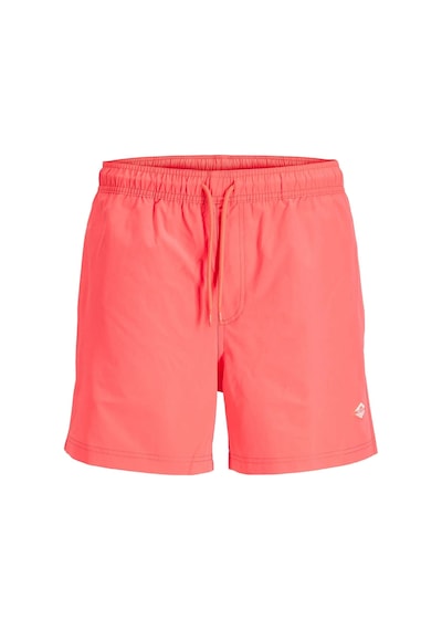 Jack & Jones Jpstmaui Tropic Erkek Hot Coral Deniz Şortu 12291385 Mercan