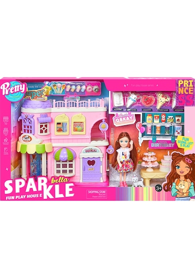 Sparkle Bella Princess Eğlenceli Mağaza Seti