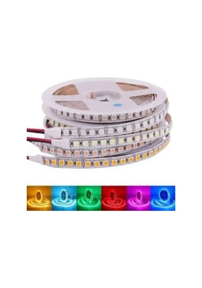 Led Şerit Bant 5 Metre 2835 Smd 12v Yeşil Işık 240 Led/m Ip20 Aydınlatma Kendinden Yapışkanlı