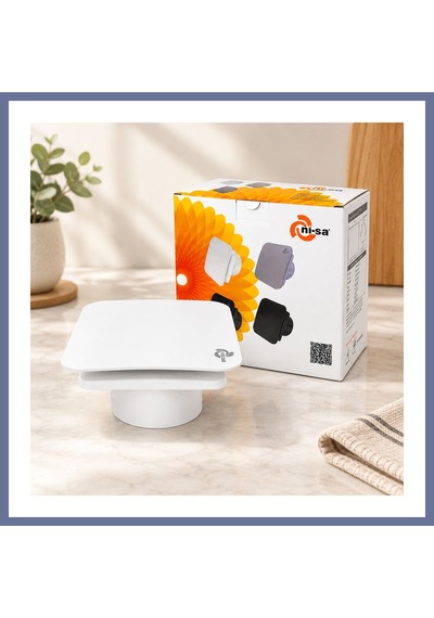 Bezos 100 Mm Plastik Banyo Tuvalet Aspiratörü 12w Dlra