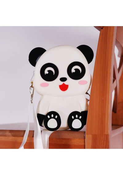Ogi Mogi Toys Silikon Panda Omuz Çantası
