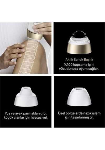 Evde Lazerle Tüy Alma Seti, 3 Başlık İle Birlikte