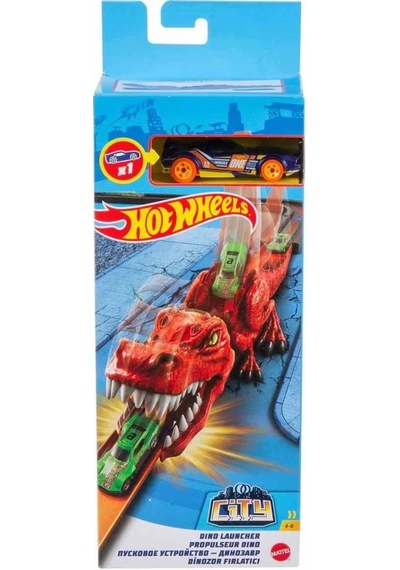 Hot Wheels Vahşi Fırlatıcılar Serisi Dinazor Gvf41-Gvf42