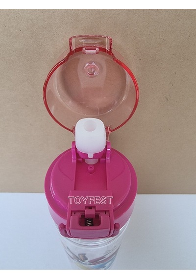 Pipetli Suluk Matara - Kilit Kapaklı Looney Tunes Lisanslı Temalı - 500 Ml