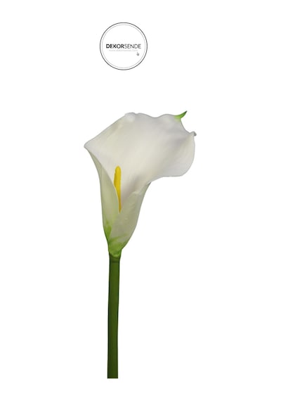 Yapay Gala Dalı Mini Beyaz 45 Cm Beyaz