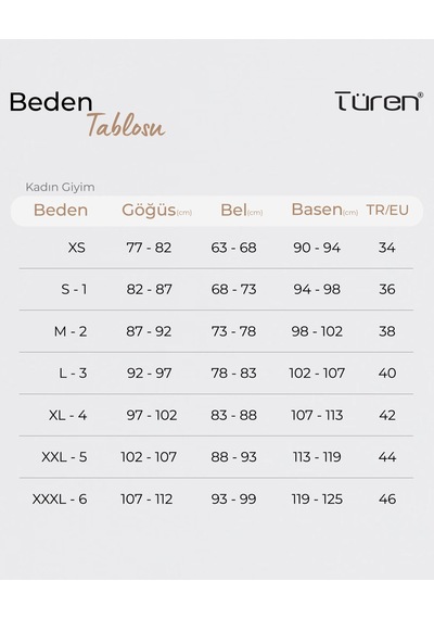 Türen Kadın Lazer Kesim Pamuklu Çıtçıtlı Body 905/cappuccino Ten