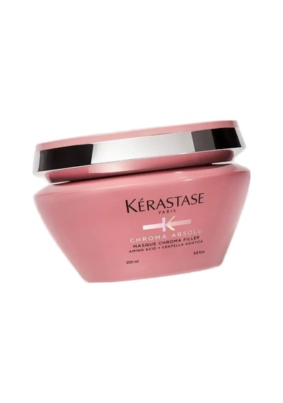 Tr Kerastase Chroma Absolu Yoğun Gözeneklik Önleyici Dolgun Saç Maskesi, 200 Ml Çiçekli Pembe