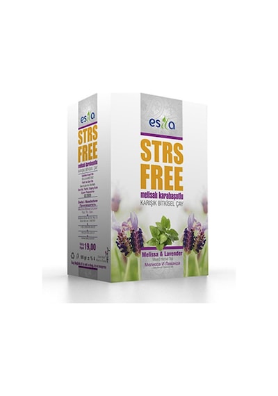 Esila Strs Free Melisalı Karabaşotlu Karışık Bitkisel Süzen Poşet Çay 45 x 2 G