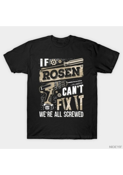Flood Of Style Rosen Düzeltemezse Hepimiz Bölmekiz Aile Tişörtü Erkekler Kadınlar İçin %100 Pamuklu Tişörtle Çok Renkli