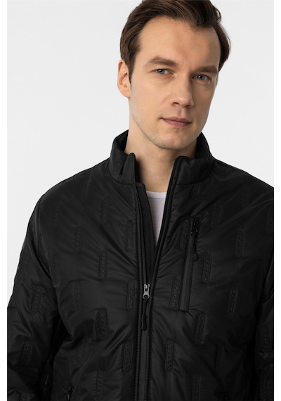 Süvari Siyah Slim Kapitone Mont-34893 Siyah