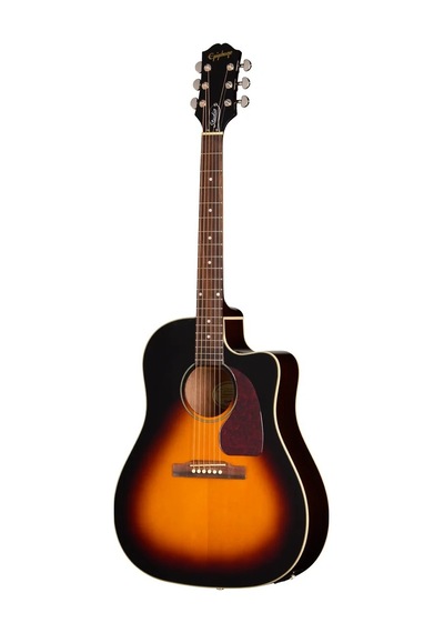 Epiphone J-45 Studio Ec Elektro Akustik Gitar Vintage Sunburst