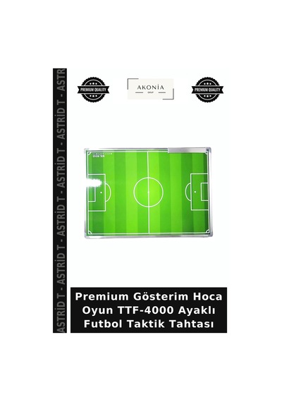 Premium Gösterim Hoca Oyun Ttf-4000 Ayaklı Futbol Taktik Tahtası Belirtilmemiş