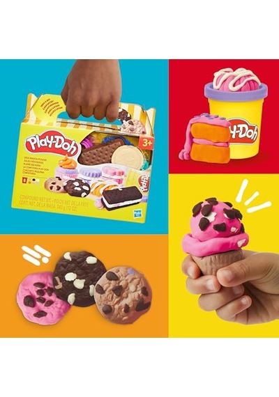 Little Bakery Playset, Play Mutfak Oyuncakları, Tatlı İkram Seti, Çocuklar İçin Sanat Ve El Sanatları 3+ Yaş Açık gri