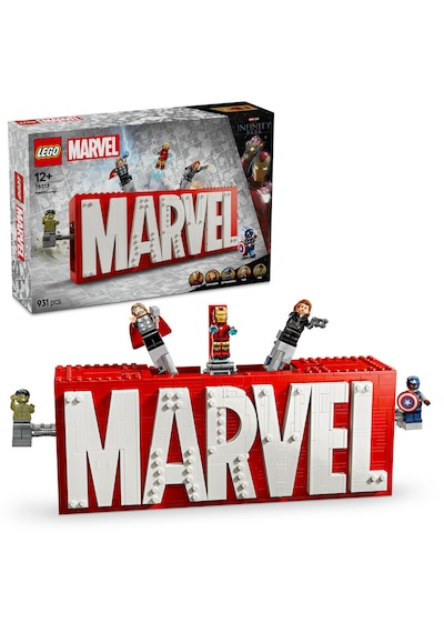 LEGO® Marvel: MARVEL Logosu ve Minifigürleri 76313 - Süper Kahraman Sevenler için Koleksiyonluk, Yaratıcı Oyuncak Yapım Seti (931 Parça) LEGO® Marvel: MARVEL Logosu ve Minifigürleri 76313 - Süper Kahraman Sevenler için Koleksiyonluk, Yaratıcı Oyuncak Yapım Seti (931 Parça)