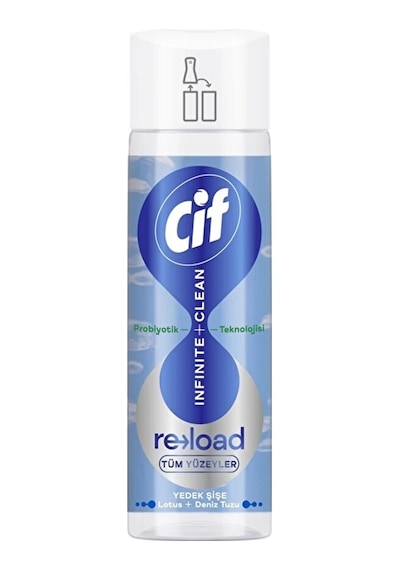 4 Adet Cif Infinite Clean Yedek Lotus + Deniz Tuzu 280 Ml Diğer