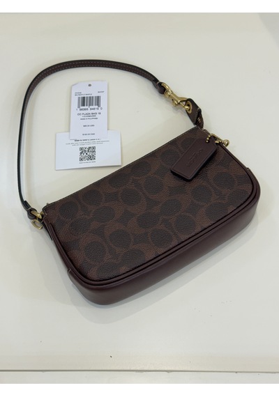 Coach Plaza Bag Kadın Omuz Çantası Acı Kahverengi