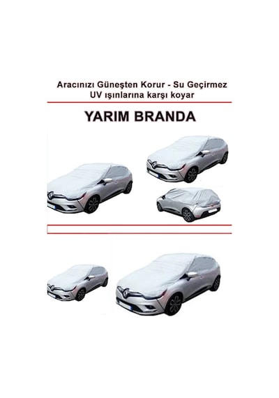 Alfa Romeo Mıto Araçlara İçin Uyumlu Oto,araba Yarım Oto Branda