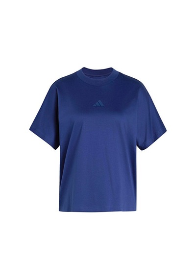 Adidas W Soft Lux L T Kadın Günlük Tişört Ks7936 Mavi Lacivert