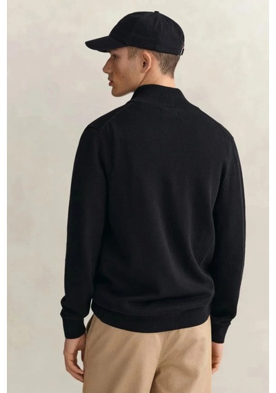Gant Erkek Siyah Regular Fit Fermuarlı Hırka-24713