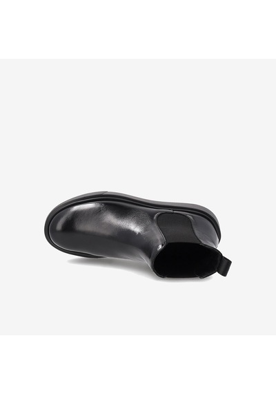Black Bot Kadın 41s2 Frau Ortıseı Chelsea Boot siyah
