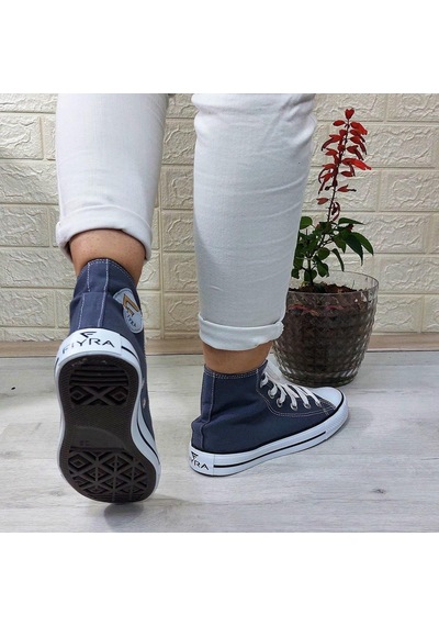 Fiyra 555 Füme Uzun Unisex Sneaker Keten Spor Ayakkabı 001