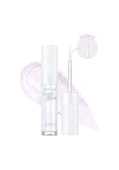 Işıltılı Ve Şeffaf Likit Glitter Clıo Moon Glass Liquid Glitter Sweet Cloud 03 Violet Topping 03