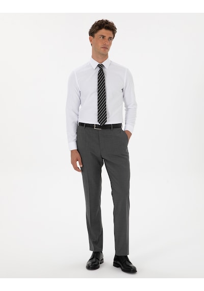 Pierre Cardin Erkek Beyaz Gömlek Basic 50316734-vr013 Beyaz