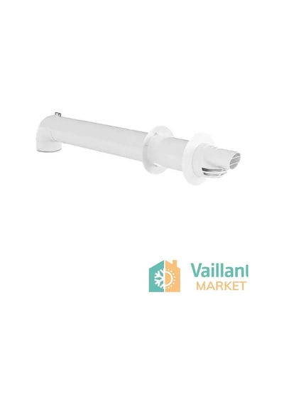 Vaillant Kombi Yatay Hava Akım Boru Seti Ø60/100 Mm