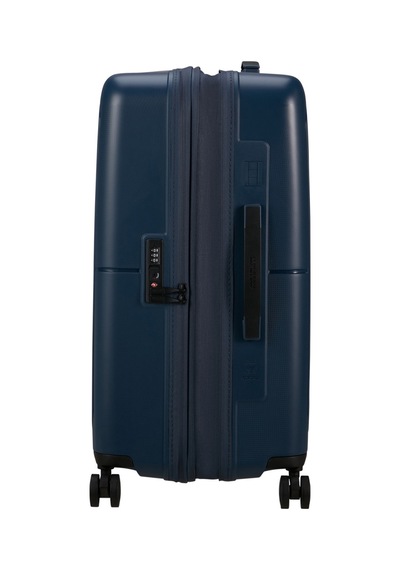 American Tourister Lacivert Unisex Çekçekli Sert Valiz Dashpop-spınner 67/24 Exp Tsa