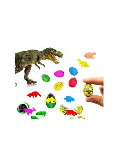 Suda Büyüyen Dinazor Yumurtası Küçük Dinozor Yumurtası - 18 Adet