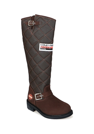 Harley Davidson Harley-Davidson Loconia Hi 646 Dark Brown Nubuk Unisex Çizme 025G Kahverengi Harley Davidson Harley-Davidson Loconia Hi 646 Dark Brown Nubuk Unisex Çizme 025G Kahverengi